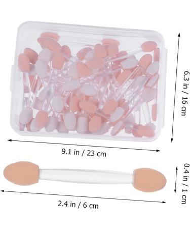 FRCOLOR 5 boxes Sponge Makeup Brush Dual Shadow Sided Eye Double-ended Eyeshadow Cosmetic Tool Double-end - Buy Online on GoSupps.com