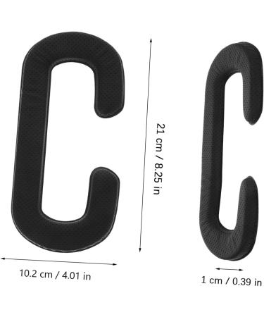 Lalafina 4-Piece VR Facial Cover Foam - PU Leather Replacement Eye Masks for Vive & Reverb V2 - Comfort & Care Face Cushion Pad - Buy Online on GoSupps.com