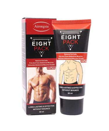 2-Pack Abdominal Cream Men Abdominal Muscle Cream Anti Cellulite Slimming Eight-Pack abs Fat Burning Cream abs Muscle Stimulator Cream Remove Fat Cells Firm and Tone Abdominal Muscles