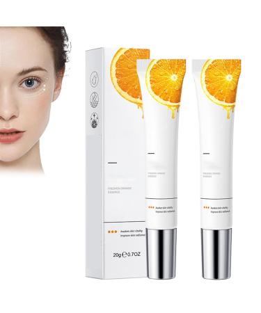 2 pieces eye cream vitamin C eye cream moisturizing firming eye cream reduces wrinkles and swelling 2 pieces x 20 g eye cream