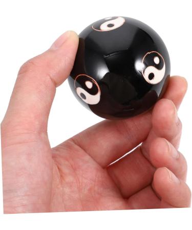 FRCOLOR 10-Pack Massage Globe Stress Balls - Metal Hand Exercise & Fitness Tool for Stress Relief Yoga & Rehabilitation - Buy Online on GoSupps.com