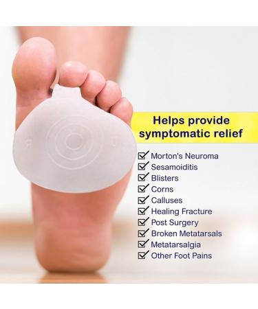Goodsmiley Gel Foot Cushion & Toe Spreader - Bunion Correction for Men & Women | Comfortable Insoles for All-Day Support - Buy Online on GoSupps.com