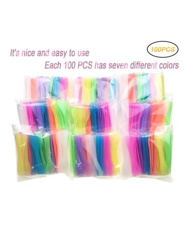 100 PCS Cosmetic Spatula for Makeup & Face Mask - Disposable Mixing Tools - Random Color - Multicolor - 4.88 - Buy Online on GoSupps.com
