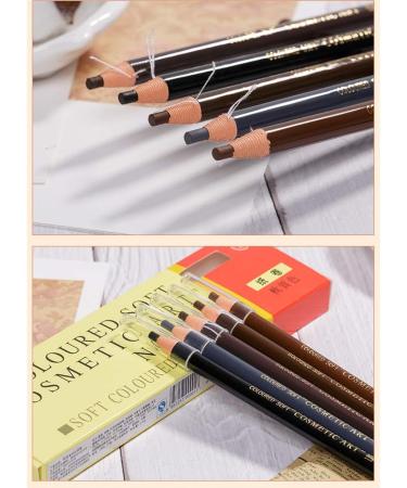 Pull line eyebrow pencilSweat proofwedding makeup Male up (Dark Coffee One Size) 1 count (Pack of 1) Dark Coffee - Buy Online on GoSupps.com