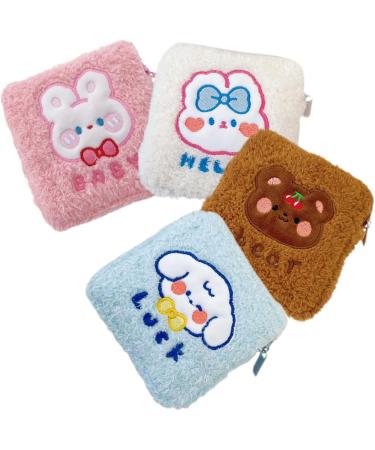 Healifty Period Bag 8 Pcs Napkin Storage Bag - Cute Girly Decor for Menstrual Pad Organization - Buy Online on GoSupps.com