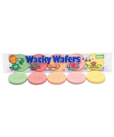 Wacky Wafers 4-Pack - 1.2oz Each - Assorted Flavors - Buy Online on GoSupps.com