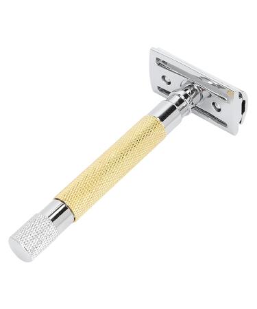 Men's Shaving Set - Gold Manual Double Edge Safety Razor & Washable Beard Grooming Kit for Men - Buy Online on GoSupps.com