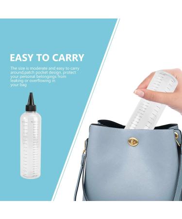 Lurrose 4 x 500ml Hair Color Bottles - Refillable Applicator with Measurement Scale for Perfect Hair Dyeing | Ideal Coloring Tool for Permanent Wave & Oil Salon - Buy Online on GoSupps.com