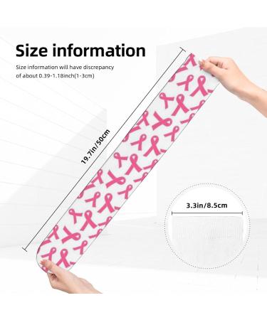 Ribbons Breast Cancer Compression Socks for Men & Women - 15-20 mmHg Circulation Support for Running & Cycling - Buy Online on GoSupps.com