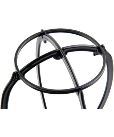 Ruiwen Hair 6PCS Portable Wig Stand - Collapsible & Durable Display Tool for All Wigs - 13.8 Inch Travel Wig Stand in Black - Buy Online on GoSupps.com