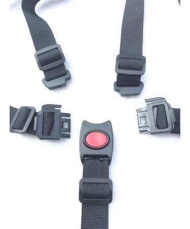 Adjustable 5 Point High Chair Straps for Baby Safety - Stroller, Pram, Buggy Harness Belt - Buy Online on GoSupps.com