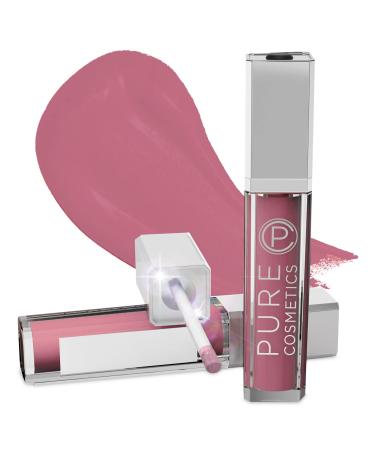 Pure Cosmetics Lip Gloss  Girl Crush - Hydrating & Ultra-Moisturizing Lip Makeup with Jojoba Oil  Sweet Almond Oil & Vitamin E  LED Applicator with Mirror  Cruelty-Free and Talc-Free Girl Crush 0.30 fl oz/9 ml - Buy Online on GoSupps.com