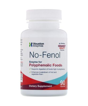 Houston Enzymes No-Fenol Multi-Enzyme 90 Capsules