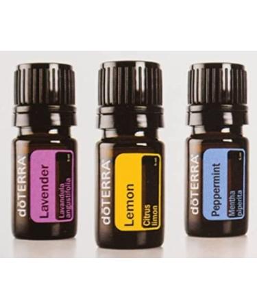 doTERRA Introductory Kit | Aromatic Oils Lemon Peppermint & Lavender (5ml) | International Shipping - Buy Online on GoSupps.com