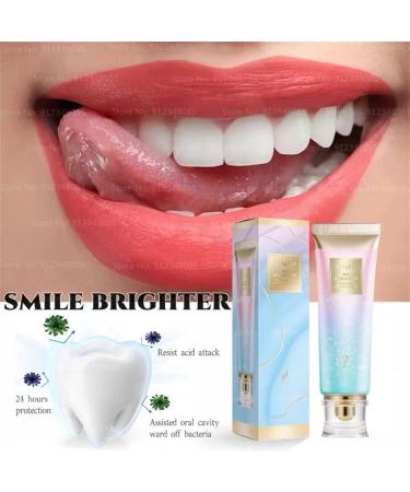 Dazzling White Toothpaste - Instant Whitening & Fresh Breath with Niacinamide | Clean Teeth & Remove Bad Odor (1 PC) - International Shipping Available - Buy Online on GoSupps.com