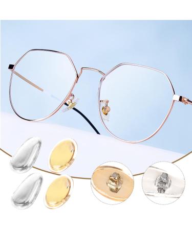 Buy Healvian Transparent Nose Pads - 2 Pairs Glasses Anti-Slip Nasal Cushions for Comfort | Ideal for Sunglasses & Climbing Glasses - Buy Online on GoSupps.com