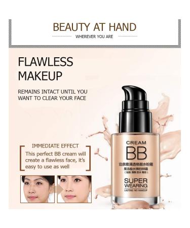 BIOAQUA BB Cream Super Wearing Lasting No Makeup Water Flawless (GENTLE SKIN) - Buy Online on GoSupps.com