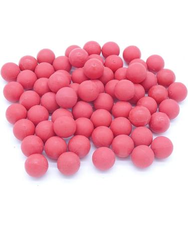 AOOHYEO Reusable 0.68 Caliber Paintballs - 100 Count | Rubber Training Balls in Orange - Buy Online on GoSupps.com
