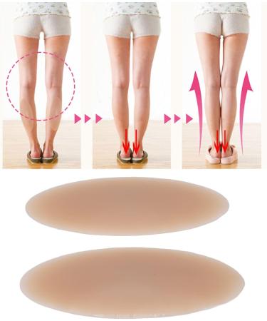 Buy Silicone Self Adhesive Calf Pads Soft Breathable Leg Corrector for Women | Skin Color | International Shipping Available - Buy Online on GoSupps.com