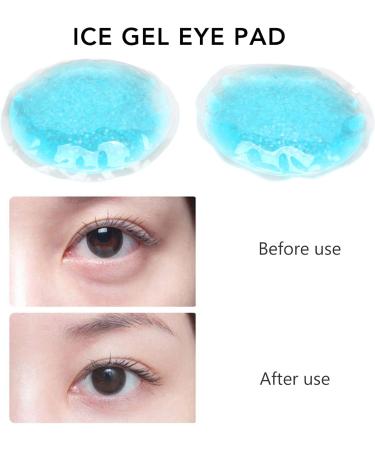 Dioche Cooling Eye Gel Pack Swelling Relief for Men Women AntiFatigue Dry Dark Circles Blue Round - Buy Online on GoSupps.com