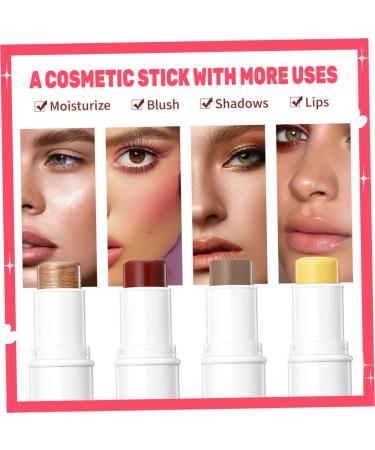 TOVINANNA 3 Sets Contour Stick Counter Stick Makeup Blush Facial Kit Neopentyl Di(ethylhexanoate) Ester - Buy Online on GoSupps.com