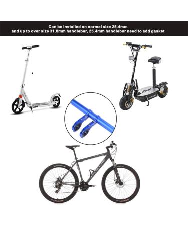 Tinke Handlebar Extender - Double Bicycle Aluminum Alloy Bracket Extension | Compatible with XIAOMI M365/Pro 1S, Ninebot ES1/ES2 | Blue - Buy Online on GoSupps.com