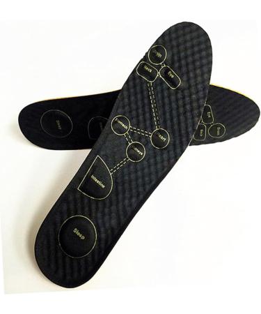 FOMIYES Magnetic Insoles - Orthotic Shoe Inserts for Men & Women | Arch Support & Cushioning for Running & Sports - Comfortable Foot Padding in Black Size 41 - Buy Online on GoSupps.com