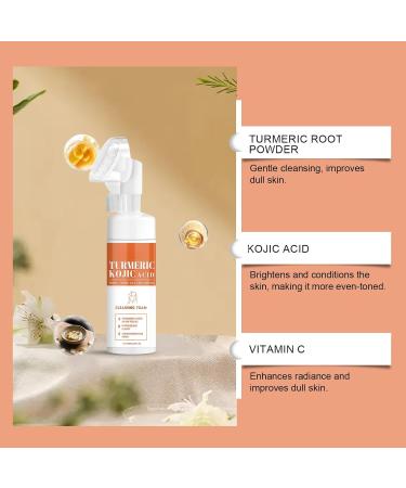 FFEEJ Mousse Cleanser Gentle Facial Cleansing Foam - Soothing Exfoliating Pore Unclogging Face Wash - Buy Online on GoSupps.com