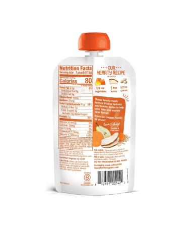 Happy Family Organics Organic Baby Food - Hearty Root Vegetables & Turkey with Quinoa Stage 3 (4 oz) - Buy Online on GoSupps.com