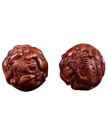 UNbit Baoding Ball Ball Stretcher Magnetic Stress Ball. The Twelve Zodiac is a handmade Baoding ball for hand exercises