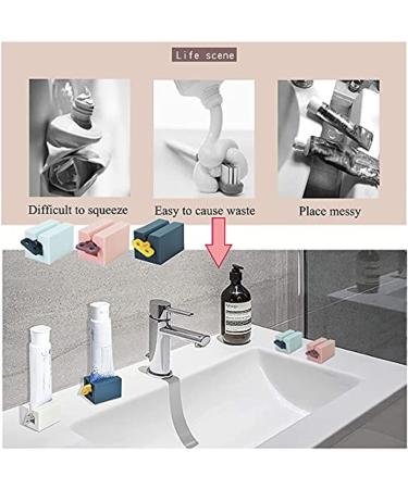 Three Piece Toothpaste extruder Toothpaste Roller extruder Bathroom extruder Toothpaste Dispenser Cosmetics Cream Toothpaste Lotion - Buy Online on GoSupps.com