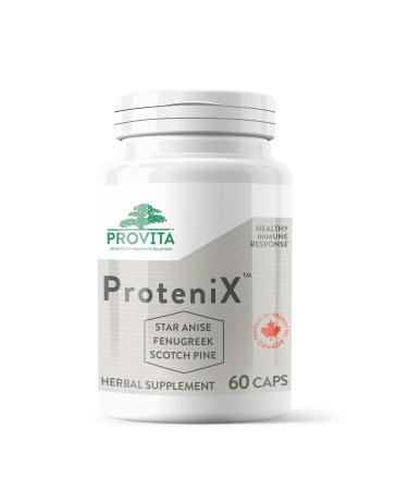 ProteniX : Traditional Chinese Medicine Formula for Enhanced Immune Response during Cold & Flu Season (60 Capsules)