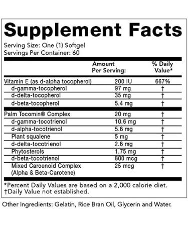 Olympian Labs Vitamin E Complete - 60 Softgels for Antioxidant Support - Buy Online on GoSupps.com