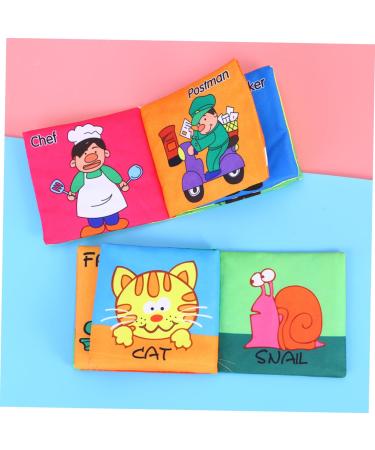 Buy iBasenice 12 Pcs Toy Cloth Book - Children's Animal Reading Material - Soft Safe & Engaging Baby Books - International Shipping Available! - Buy Online on GoSupps.com