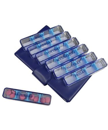 e-Pill Compact Travel Pill Organizer | Adjustable Medicine Pill Box for Easy Travel - World's First - Buy Online on GoSupps.com