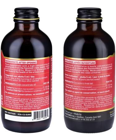 Immunia Cranberry & Elderberry Concentrate from Canada - Natural Antioxidant for Urinary Health - 5 ml/Day - Buy Online on GoSupps.com