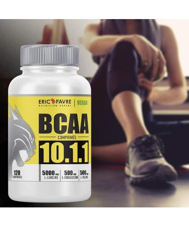 BCAA TABLETS 10.1.1 - Amino Acids Vegan Bodybuilding Highly Dosed - Your Ally For Effective Workouts - Enhanced Performance - Program 30J - French Laboratory Eric Favre - Buy Online on GoSupps.com