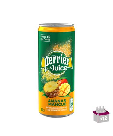 Perrier pineapple mango water 12 x33cl
