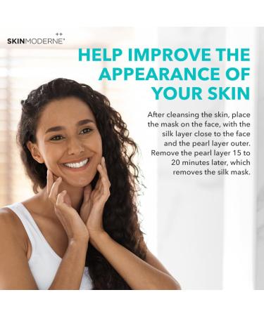 SKIN MODERNE++ Snail Mucin Collagen Sheet Masks - Rejuvenating & Firming Hydration for Youthful Skin - 6-Pack - All Skin Types - Buy Online on GoSupps.com