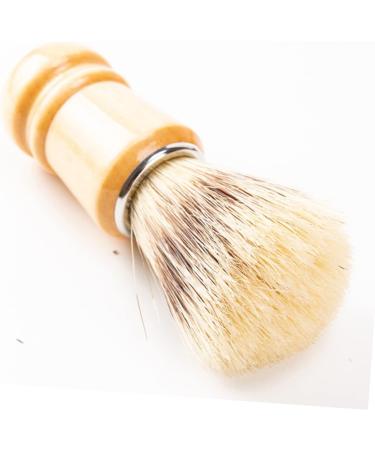 Minkissy 4-Piece Beard Brush Set for Men | Shaving Brush Neck Brush & Beard Accessories | Premium Goat Hair & Nylon Wool - Buy Online on GoSupps.com