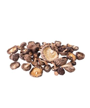 Pilze Wohlrab 500g Organic Shiitake Mushrooms - Vegan Smoked Mushrooms / Dried and Smoked Shiitake - Vegan Bacon Set | Pilze Wohlrab