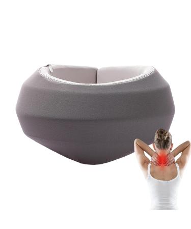 Besreey Neck Brace for Sleeping | Adjustable Soft Neck Brace Soft Foam Neck Brace Cervical Collar Adjustable Support Brace for Sleeping Relieves Neck Pressure and Spine Pressure Gray - Buy Online on GoSupps.com