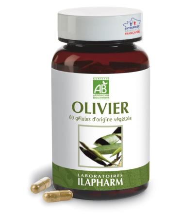 Ilapharm Laboratories - OLIVE TREE ORGANIC - Blood pressure - Bottle of 60 capsules