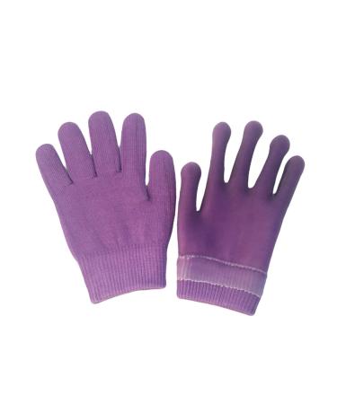 Beaupretty Spa Gel Socks moisturizing Gloves moisturizing Hand Gloves moisturizing Socks high Heel Socks Gel Socks for moisturizing Moisture Socks Non-Slip Purple spa Spa Socks medium