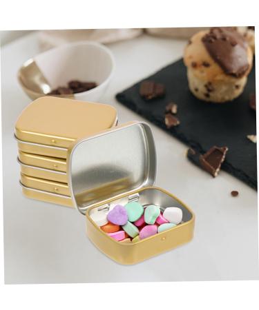 Didiseaon 30 Pcs Mini Tin Box Food Sealed Cans To Go Food Containers with Lids Candy Jars with Lids Tinplate 1 g (Pack of 1) As Shownx2pcs - Buy Online on GoSupps.com