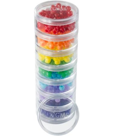 Buy GMS 7 Day Medicine Pill Organizer - Stackable Travel Pill Box for Vitamins & Supplements - Organize Daily & Weekly Medications - Large & Clear - Buy Online on GoSupps.com