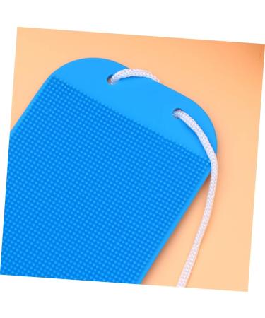 Healvian Silicone Body Scrubber Towel - Pull Back Strip Exfoliator Loofah Brush for Shower & Bath - Buy Online on GoSupps.com