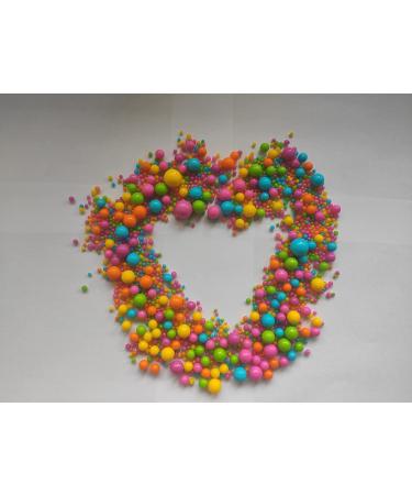Buy Edible Rainbow Pearl Sugar Sprinkles | Cake & Cupcake Toppers | Cookie Decorations | Sweet Personalities Dessert Strussel - Buy Online on GoSupps.com