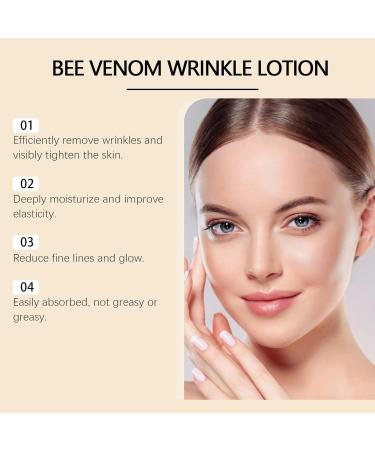 gcdat 2PCS Bee Venom Lotion Cream - Wrinkle Removal & Firming Moisturizing Lifting & Recovery - All Skin Types - Anti-Aging Bee Venom Lotion Cream - 1 Oz Each - Buy Online on GoSupps.com