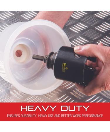 Starrett Debris Dust Collector - DB2 Durable Electric Drill Hole Saw Dust Bowl - Power Tool Accessories For Upto 121mm Hole Saws Single - Buy Online on GoSupps.com